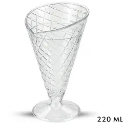 ICHIMATSU - Set x4 Copas de Cono Helado 220 ml-ichimatsu