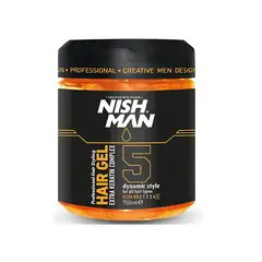 GENERICO - Nishman Gel para el Cabello Ultra Fuerte 5+ con Keratina 750ml