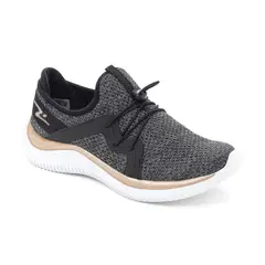 MIKAELA - Ad Run 8408F Preto/Bronze