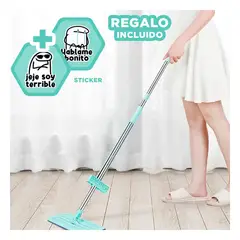 GENERICO - Pack12 Trapeador Practico para Cocina Y+Regalo Stickers