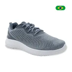 MIKAELA - ZAPATILLA AD RUN STEEL/BRANCO 8707F/U