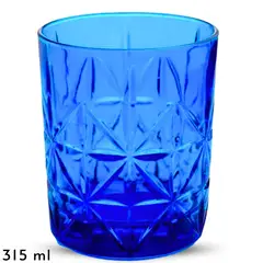 ICHIMATSU - Set x6 Vasos Labrado Azul 315 ml-Ichimatsu