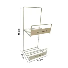 GENERICO - Pack2 Organizador para Bolsos en Blanco Y+Papel de Regalo