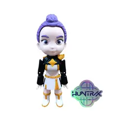 GENERICO - Figura 3D K-pop Kpop Demon Hunters Rumi Traje negro