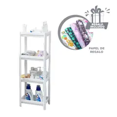 GENERICO - Pack6 Organizador Moderno 4 N en Blanco Y+Papel de Regalo