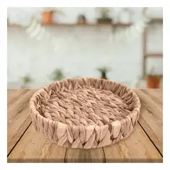 GENERICO - Pack6 Organizador Artesanal en Mostaza Y+Papel de Regalo