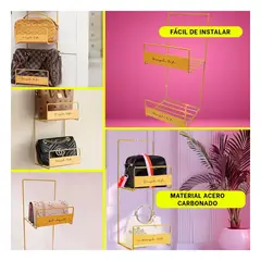 GENERICO - Pack4 Ordenador para Carteras y Mochilas en Azul