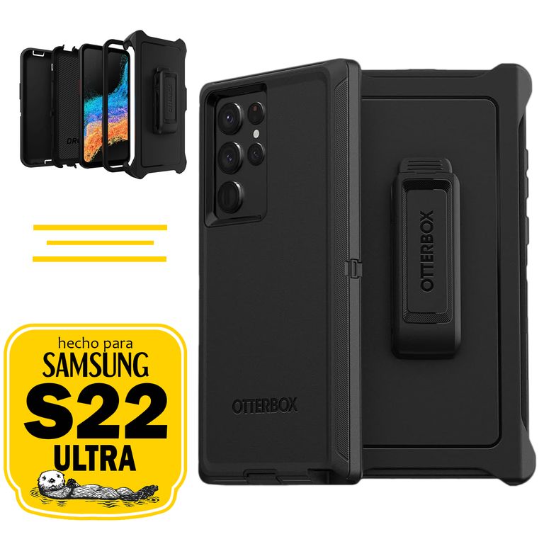 Otterbox Case Samsung S22 Ultra Con Marca