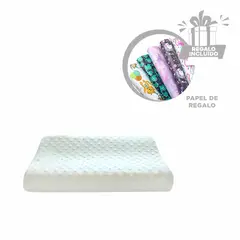 GENERICO - Pack6 Cojin de Relajacion Cervical Blanco Y+Papel de Regalo