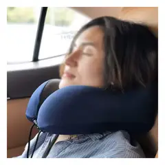 GENERICO - Pack6 Almohadilla Cervical para Viajes en Azul Espuma