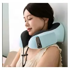 GENERICO - Pack6 Almohadin Portatil para Pasear de Color Celeste