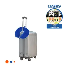 GENERICO - Almohada Dona de Cuello con Gancho en Azul Y+Ligas de Regalo