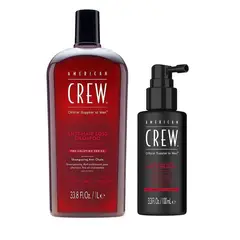 AMERICAN CREW - Dúo Anti Hair Loss Shampoo 250 ml + Treatment 100 ml