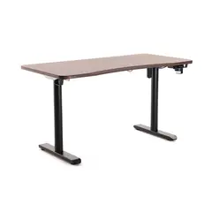 OFIDEAS - Escritorio Inteligente Regulable Up Premium Nogal Oscuro