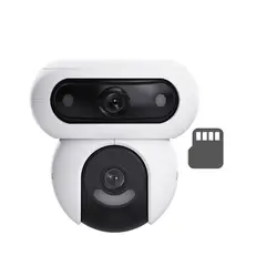 EZVIZ - CAMARA DE SEGURIDAD H90 2K+ DUAL + MEMORIA MICROSD 128GB DE REGALO