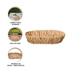 GENERICO - Pack6 Centro de Mesa Tejido Mediano Y+Papel de Regalo