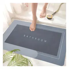 GENERICO - Pack4 Tapete para Entrada de Hogar Azul Y+Regalo Stickers