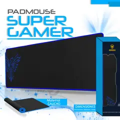 MICRONICS - PAD MOUSE GAMER MACHINE BLUE X940B