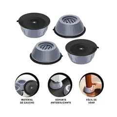 GENERICO - Pack2 Almohadilla para Vibraciones Plomo Y+Regalo Stickers