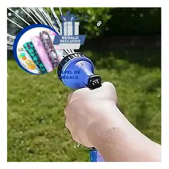 GENERICO - Pack12 Tubo Ajustable y Moderno 45 M Azul Y+Papel de Regalo