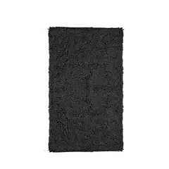 GENERICO - Pack2 Tapete Rectangular de Microfibra de 40x60cm en Negro