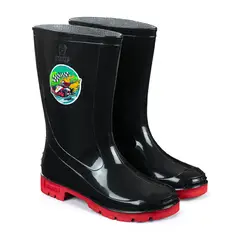 VENUS - Bota Infantil con Sticker Nitro Negro
