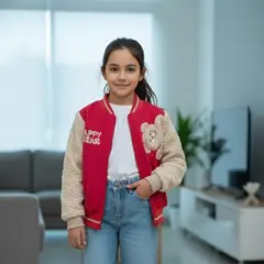GENERICO - Casaca Roja Niña Bear