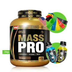 LEVEL PRO - MASS Pro 3kg Chocolate +Regalos