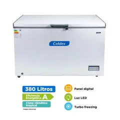 COLDEX - Congeladora 380lt Ch40plus Blanco