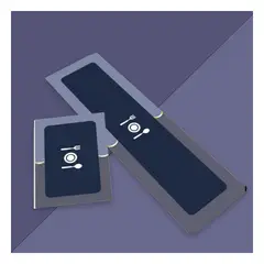 RYBIU IMPORT - Pack6 Protectores con Diseño de Utensilios en Azul