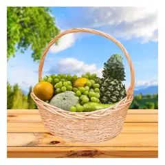 RYBIU IMPORT - Pack4 Cesta Plastificada Util de 24x24x25 Y+Regalo Stickers