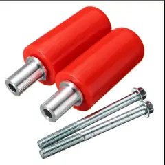 GENERICO - SLIDER UNIVERSAL PARA MOTO ROJO- M8 8MM