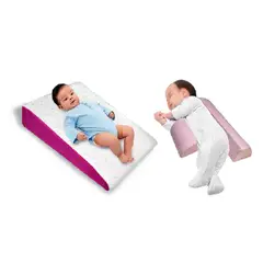 TERAFLEX - COJÍN ANTIREFLUJO + POSICIONADOR ANTICAÍDAS BEBÉ ROSADO