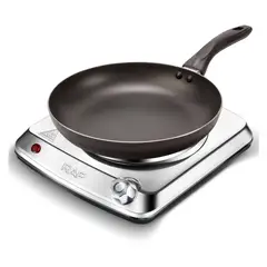 RAFF - Cocina Eléctrica 1 Hornilla Potente 1000W RAF R.8204