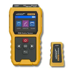 NOYAFA - NF-8504 Probador de Cables CAT5CAT6 PoE ATAFBT Medidor de Longitud