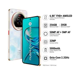 ZTE - NUBIA FOCUS 2 ULTRA 8+256GB - BLANCO