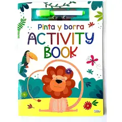 GENERICO - LIBRO DE ACTIVIDADES BORRABLE LEÓN SELVA