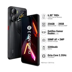 ZTE - NUBIA NEO 3 8GB 256GB - NEGRO