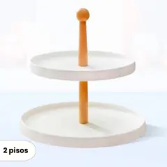 ICHIMATSU - Porta Bocaditos de Loza 2 Pisos