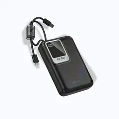WESDAR - Powerbank 22,5 W PD LED Fast Charge cables lightning y USB-C 20000mAh
