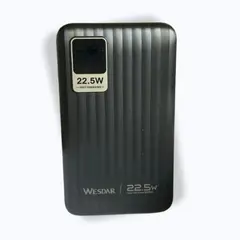 WESDAR - Power Bank 22,5 W PD LED Fast Charge cable lightning y USB-C 20000mAh