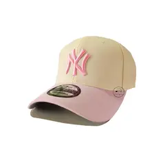 GENERICO - GORRO COLOR ROSADO CON CREMA NY AJUSTABLE