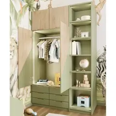 TU MESITA - Ropero Infantil Ludroz Color AgaveDuna