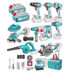 TOTAL TOOLS - SuperCombo Inalambrico Industrial 10 en 1 Pro Industrial Total