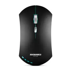 MICRONICS - Mouse 3Modos BT InalámbricoRecargable1600DPI LotusMICM728-3m