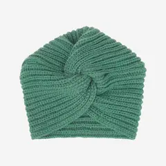 KAST PE - Turbante Beanie turquesa Tejido de Lana para niña 5 - 10 años