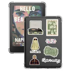 GENERICO - Case Transparente Kindle Paperwhite 12 gen+ Stickers Taylor Swift