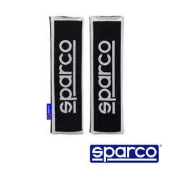 SPARCO - Protector de Cinturón de Seguridad GrisNegro