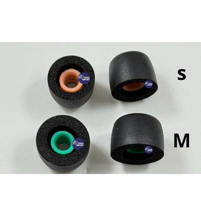 Almohadillas para audifono Sony Wf-1000x m5 Negro espuma 2 pares S - M