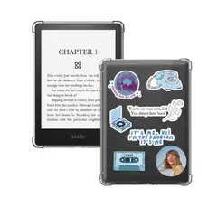 GENERICO - Case Transparente Kindle Paperwhite 11 gen + Stickers Swifties